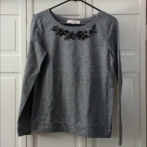 Loft Embellished Sweatshirt